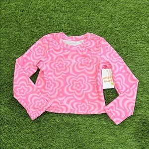 Jumping Beans Girls Rashguard Swim Top